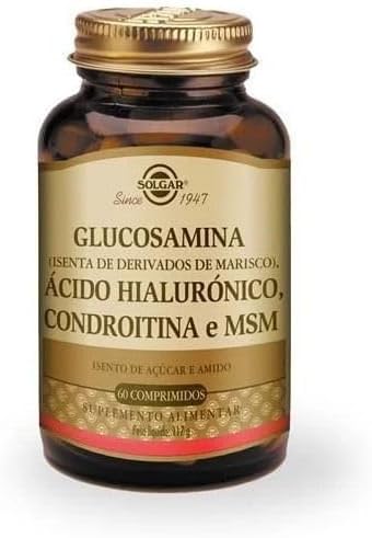 Solgar Triple Strength Glucosamine Chondroitin MSM, 120 Tablets | Promotes Healthy Joints, Supports Comfortable Movement, Shellfish Free - Gluten Free, Dairy Free - 60 Servings
