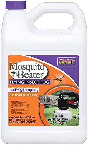 Bonide Mosquito Beater Flying Insect Fog, 32 oz Concentrate Kills Insects and Mosquitoes in Lawn and Garden