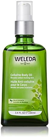 Weleda Birch Cellulite Body Oil 3.4 Fluid Ounce, Plant-Rich Oil with Birch, Rosemary and Jojoba