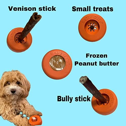 Bully Stick Holder for Dogs - Medium Size - Interactive Dog Toy, Dog Treat Holder, Slow Feeder, Treat Dispenser, Chew Toy and Dog Safety Device