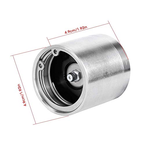 Trailer Bearing Buddies, 4Pcs Stainless Steel Wheel Hub Bearing Buddies Center Protector with 1.98in Diameter for Boat RV