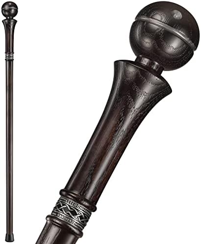 Asterom Wooden Walking Stick for Men and Women - Cool Knob Walking Cane