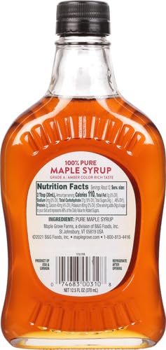 Maple Grove Farms Pure Maple Syrup, 8.5 oz