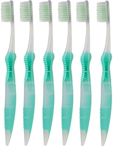 Sofresh Flossing Toothbrush - Adult Size | Your Choice of Color | (6, Teal)