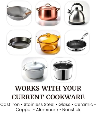 Elite Gourmet Electric Burner, 1000W Cast Iron Hot Plate, 7 Heat Settings