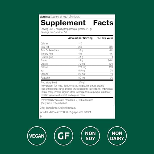 Standard Process SP Complete Dairy-Free - Rice Protein Powder for Amino Acid Support - Supports Gut Health, Liver Function & Immune Health - Vegan