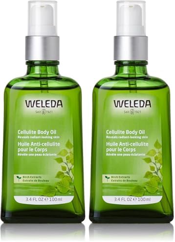 Weleda Birch Cellulite Body Oil 3.4 Fluid Ounce, Plant-Rich Oil with Birch, Rosemary and Jojoba