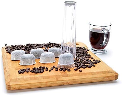 Keurig Filter Holder - Includes Side Reservoir Tall Filter Handle and 6-pack of Water Filters Cartridges. Fits any Keurig Coffee Machine with Side Reservoir