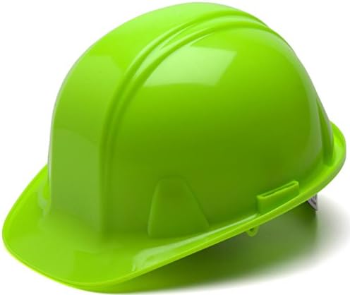Pyramex Safety SL Series Cap Style Hard Hat, 4-Point Snap Lock Suspension