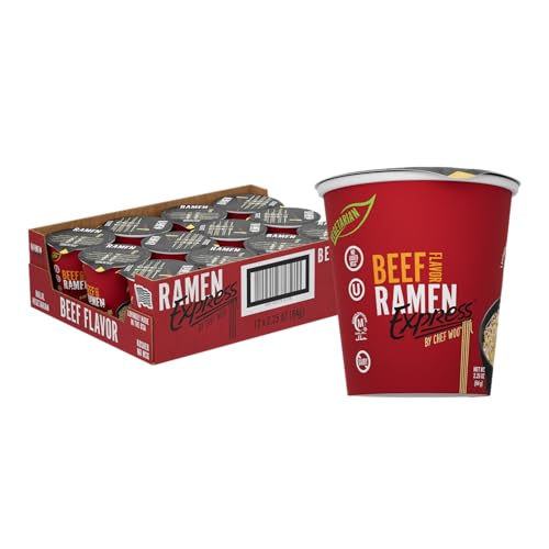 RAMEN EXPRESS Chicken Flavor Ramen Cup Noodle