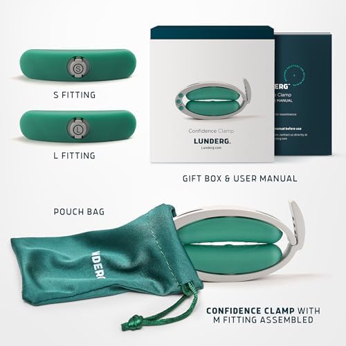 LUNDERG Confidence Clamp - The Original Incontinence Clamp for Men