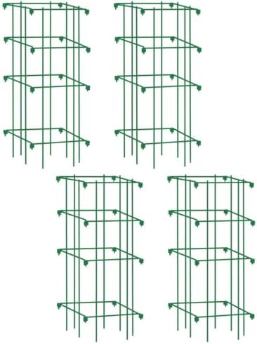 Gardener's Supply Company Lifetime Tomato Cages, Green, Set of 4