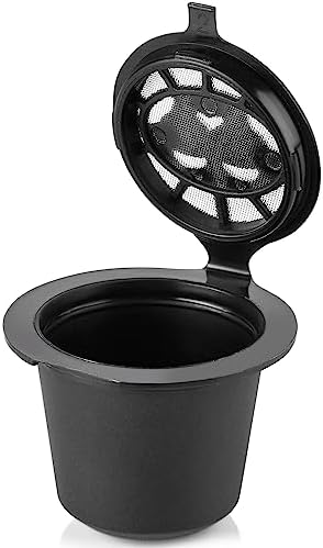 Nespresso Capsules Refillable - Reusable Coffee Pods For Nespresso Cups - OriginalLine Compatible - Pack of 6