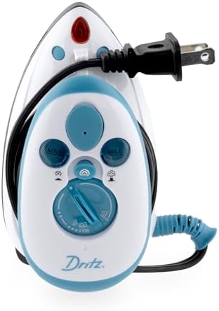 Dritz Mighty Travel Steam Iron: Mini Iron for Quilting, Crafts & Sewing