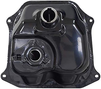 AlveyTech Black Metal Fuel Tank - For 50cc QMB139 Scooters & Other Power sports Models - Tao Tao Moped Gas Tank With 5.5 Liters Fuel Capacity