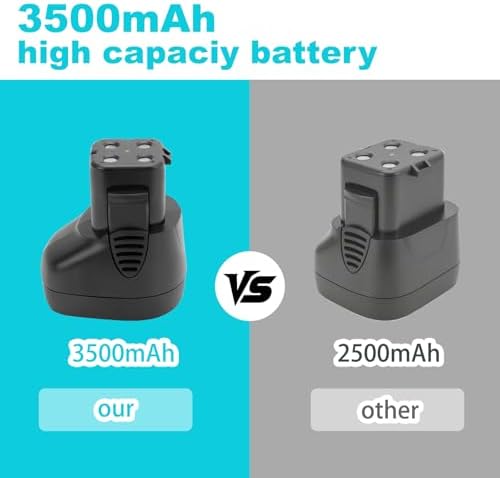 CREABEST 7.2V 3500mAh Ni-MH Battery Compatible with Dremel 757-01 7700 | MultiPro Cordless Rotary Tool Models Replacement for Dremel 7700-01 7700-02