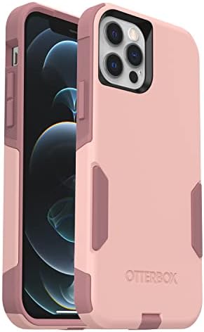 OtterBox iPhone 12 & iPhone 12 Pro Commuter Series Case - Black, Slim & Tough, Pocket-Friendly, with Port Protection