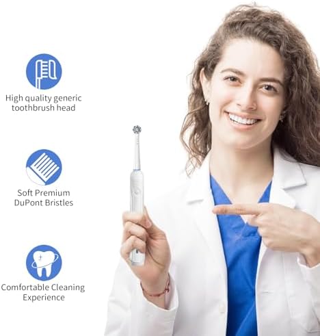Replacement Toothbrush Heads for Oral B Braun, 8 Pack Professional Electric Toothbrush Heads