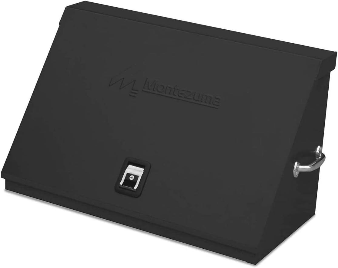 Montezuma ME300B 30-Inch Portable TRIANGLE Toolbox, Black