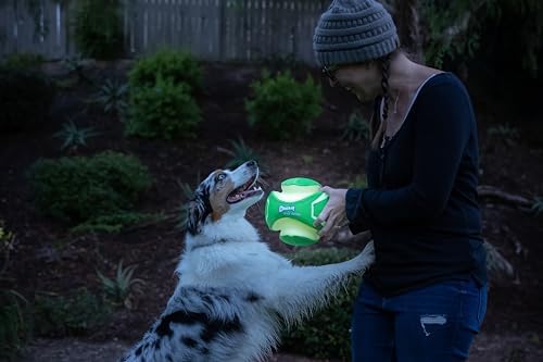Chuckit! Kick Fetch Ball Dog Toy, Floats in Water, Large 8 Inch Diameter | Durable rubber and foam build, interactive play design, great for pool or lake sessions, built for big breed dogs each day
