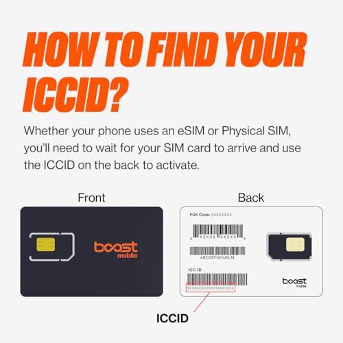 Boost Mobile Pick-a-Plan SIM Kit: Pick Your Plan at Activation | 3-in-1 Universal SIM | 5G/4G LTE Prepaid Wireless | Plans from $25–$60/mo | Works