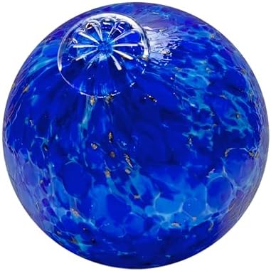 Totally Blown Glassworks Pond Float. Handmade Blown Glass, Garden Gazing Ball, Table Centerpiece