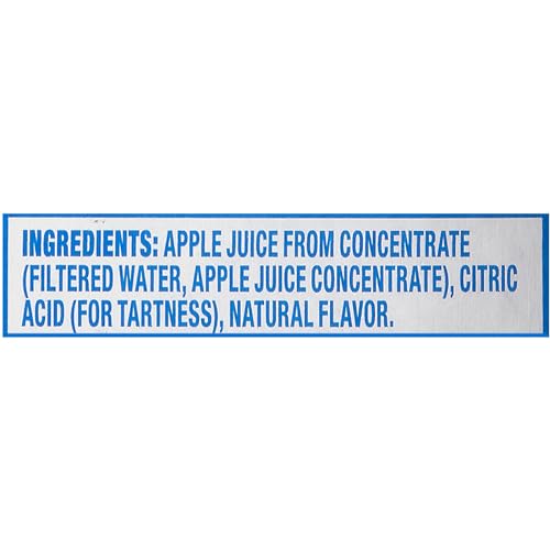 Capri Sun Juice, 40 ct Casepack, 100% Apple Juice, 4 Boxes of 10 Pouches