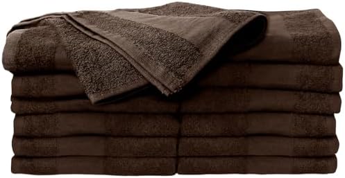 ForPro 24ct Bleach Tough Salon Towels, 16Wx27L in, Cool Grey, 100% Cotton | for Salon, Spa & Gym Use, Hand Towels, Bleach-Safe Salon Towels, Absorbent Spa Towels, Barber Towels, Salon & Spa Essentials