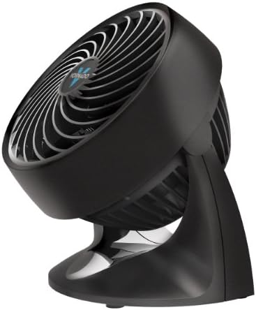 Vornado 133 Personal Air Circulator Fan, Black, 2 Speeds, Adjustable Head | Small Room Air Circulator, Table Fan for Desk, Nightstand