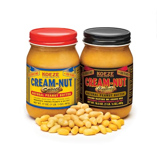 Cream-Nut Crunchy Natural Peanut Butter