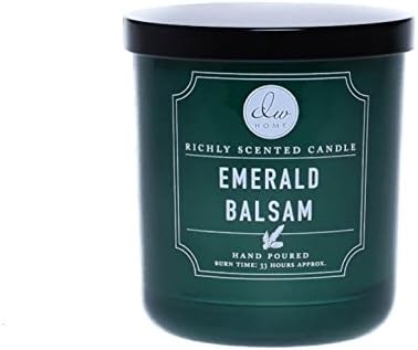 DW Home Emerald Balsam Medium Sindle Wick Candle