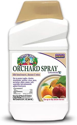 Bonide Captain Jack's Citrus, Fruit & Nut Orchard Spray, 32 oz | Ready-to-Spray, Multi-Purpose Fungicide, Insecticide, and Miticide