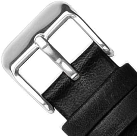 Fullmosa 22mm Quick Release Leather Watch Band for Garmin Samsung Galaxy | Strap for Garmin Vivoactive 4 45mm,Garmin Venu 4(45mm)/Venu 3/Venu 2,Samsung Galaxy Women Men, Red&Silver Buckle