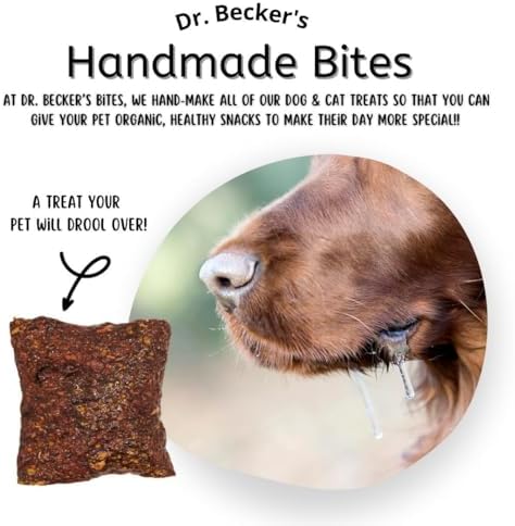 Dr. Becker's Original Beef Bites | Grain Free Liver Training Treats for Dogs & Cats, 5 oz (Pack of 3)