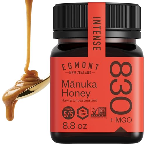 Egmont Honey Raw Mānuka Honey | UMF 18+ MGO 700+ Certified | 8.8oz