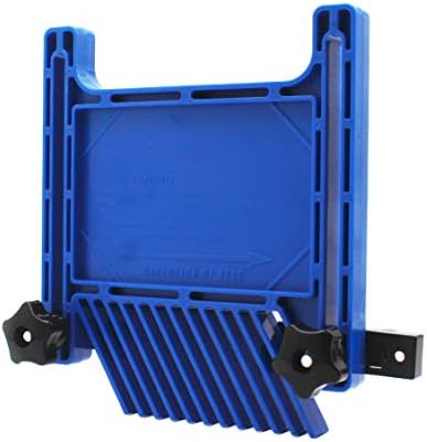PRS3020 Featherboard for Table Saw, Router Table, Bandsaw, Replace for Kreg Compatible with Standard 3/8" x 3/4" T-slot and Miter Slot, Blue