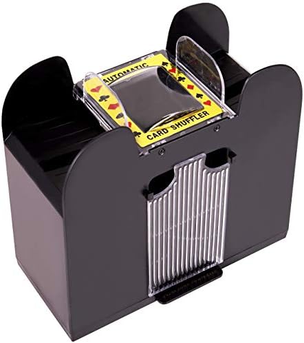 Battery-Powered Automatic Card Shuffler for Card Games
