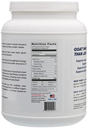 Goat Whey Protein | Grass-Fed | Natural Chocolate