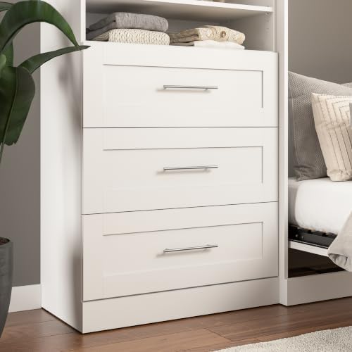 Bestar 3-Drawer Set for 36“ Storage Unit - Pur