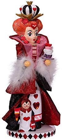 Kurt S. Adler 17.5-Inch Hollywood Queen of Hearts Nutcracker