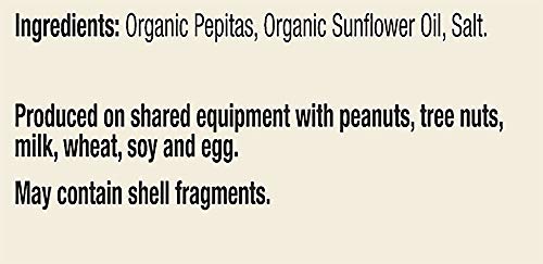 Good Sense Roasted Salted Organic Pumpkin Seeds, 6 Ounce
