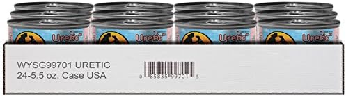 Wysong Uretic With Organic Chicken Feline Diet Canned Cat Food, Twenty Four - 5.5 Ounce Cans