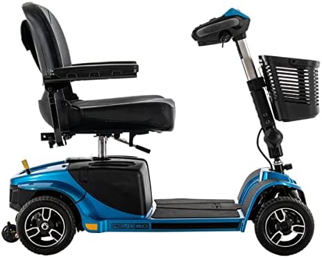 Pride Revo 2.0 4-Wheel Mobility Scooter with Ext Warranty (Blue)