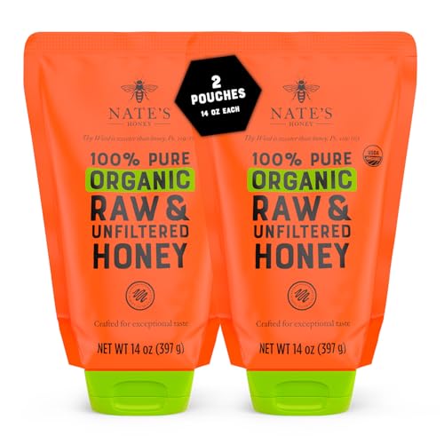 Nate's Organic Honey - 32oz. Squeeze Bottle