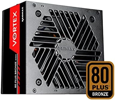 RAIDMAX Vortex 700watts 80+ Certified Bronze ATX Power Supply, Continuous Power with 120mm Quiet Fan
