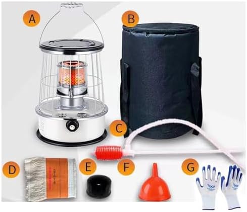 Kerosene Stove Heater for Indoor Camping, Large Kerosene Stove with Automatic Extinguisher for Home, Heating, Cooking, Garage