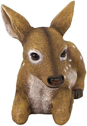 Design Toscano Darby, the Forest Fawn Baby Deer Statue