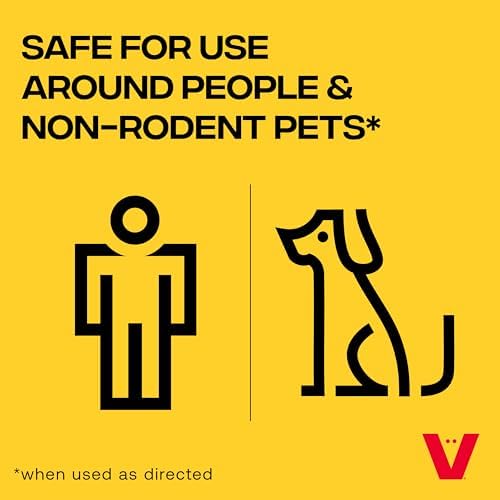 Victor M805 Scent-Away Natural Rodent Repeller – Peppermint Oil Mouse and Rat Repellent – 5 High-Strength Rodent Repelling Sachets Included