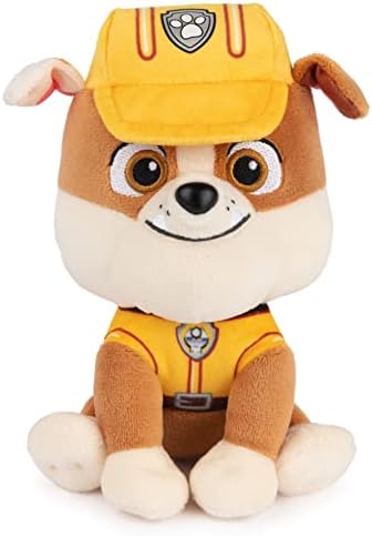 GUND PAW Patrol Rubble 6-Inch Plush Toy, Stuffed Animal for Ages 1+