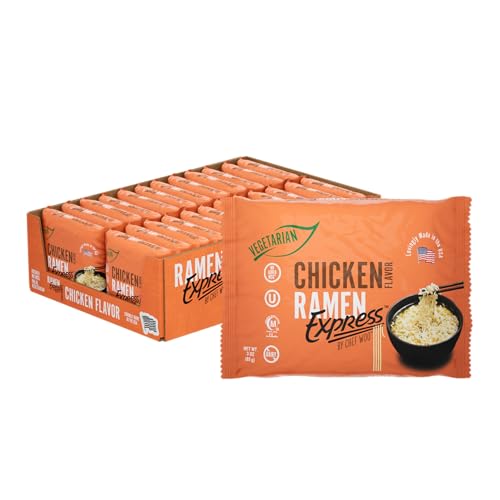 RAMEN EXPRESS Chicken Flavor Ramen Noodle Packs